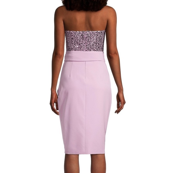 Lavish Alice: Sequin Bandeau Embellished Dress with BELT ๐ - Picture 14 of 14